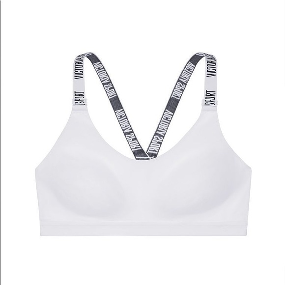 Victoria's Secret Other - ✨LAST ONE✨ Victoria Secret White Mesh Sports Bra